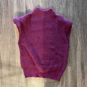 Burgundy Sweater Vest